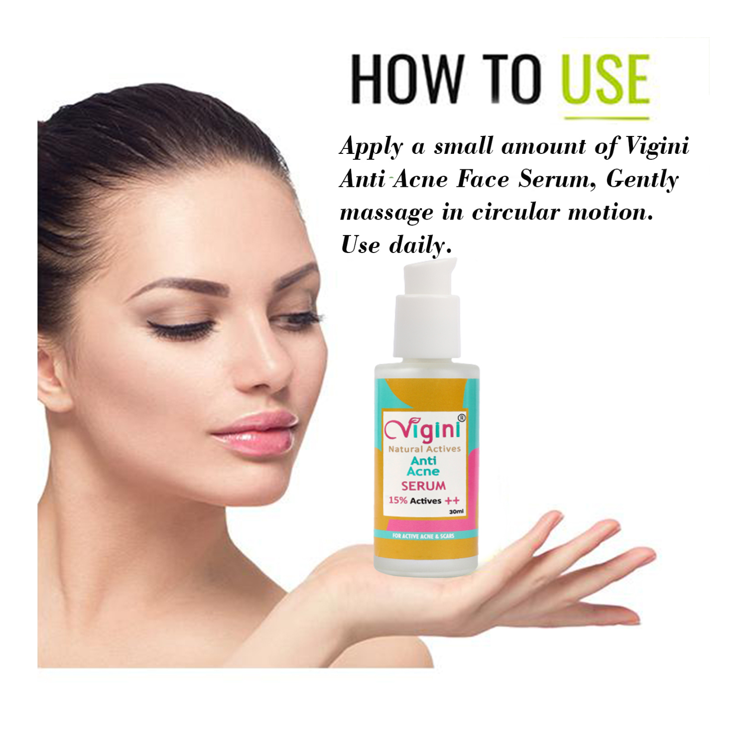 Buy Vigini 15Percent Actives Anti Acne Face Serum online at best price